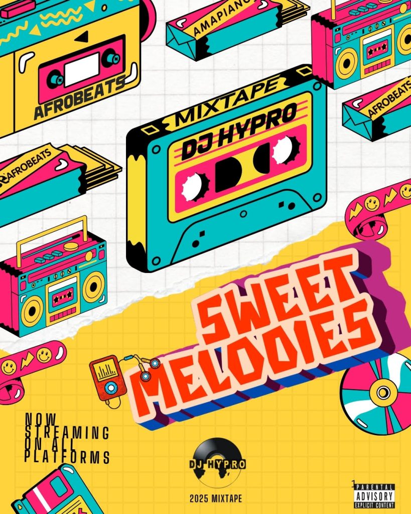 Sweet Melodies Mixtape 2025 Cover Art