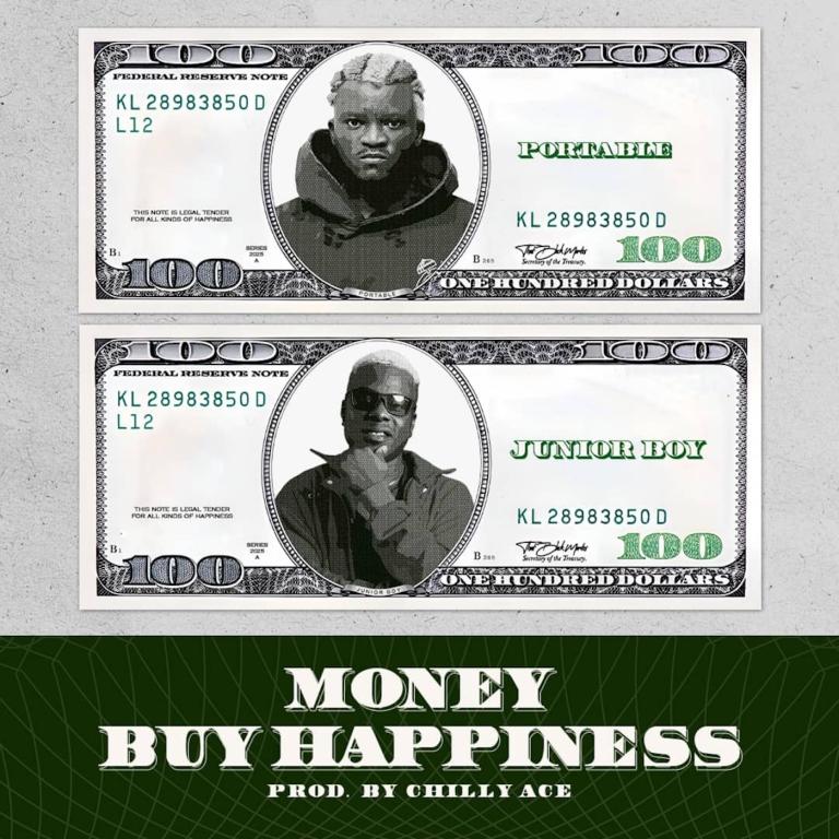 Cover Art For Portable – Money Buy Happiness Ft. Junior Boy