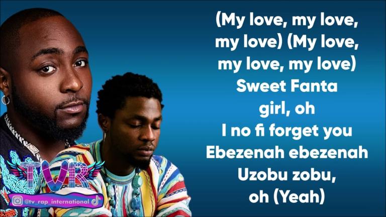 Cover Art For With You Lyrics by Davido Feat. Omah Lay