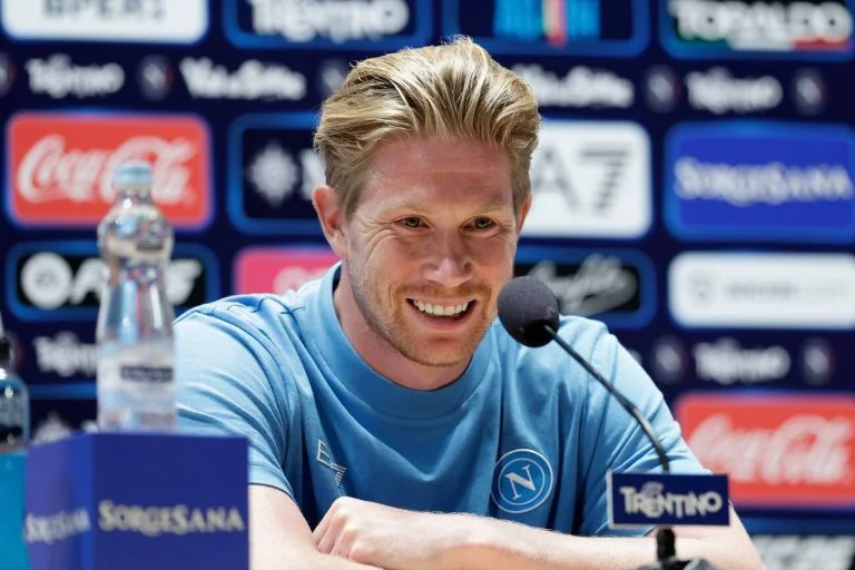 Cover Art For De Bruyne’s Number Dilemma: Lukaku’s Shirt or Maradona’s Legacy at Napoli?