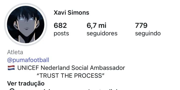 Xavi Simons Instagram After